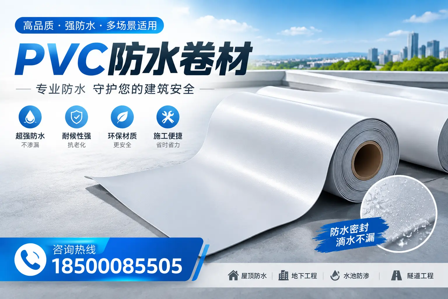PVC防水卷材的市场竞争分析，菏泽品牌选择参考